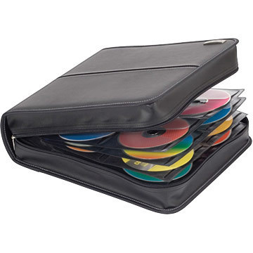 Targus 200 cd/dvd (black) storage case/album