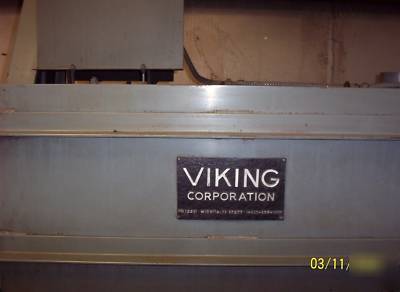 Viking 7.0 cubic foot suedebrator shot blaster