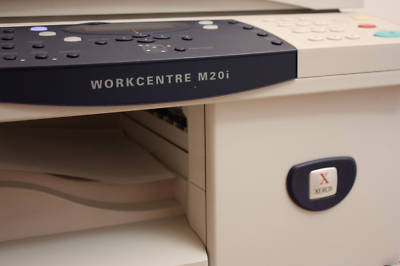 Xerox M20I multifunction copier/network print, fax,scan