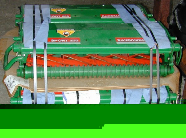 5 ransomes sport 200 fairway mower cutting reel heads 