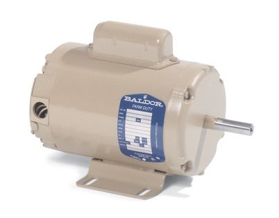 Baldor electric motor for axial drying fan 3 hp 1 phase