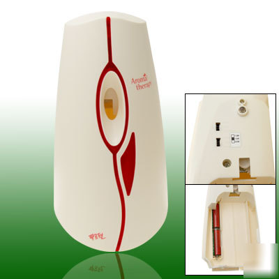 Battery operate automatic aerosol freshener dispensor