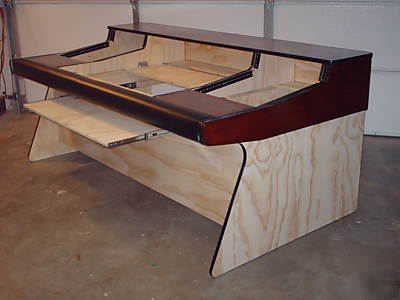 Custom recording studio desk/mixing console 