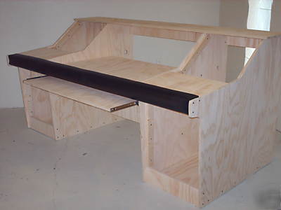 Custom recording studio desk/mixing console 