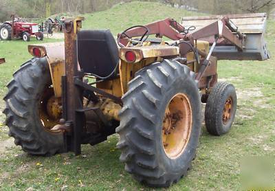 Massey ferguson 302 industrial tractor with loader 