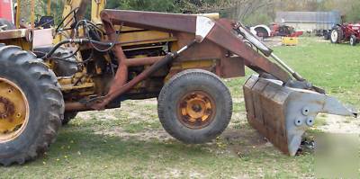 Massey ferguson 302 industrial tractor with loader 