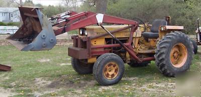 Massey ferguson 302 industrial tractor with loader 