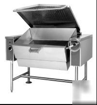 New intek gas floor tilt skillet, 40-gallon, 