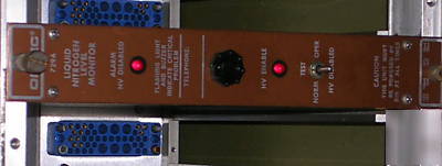Ortec 729A liquid nitrogen level monitor nim bin module