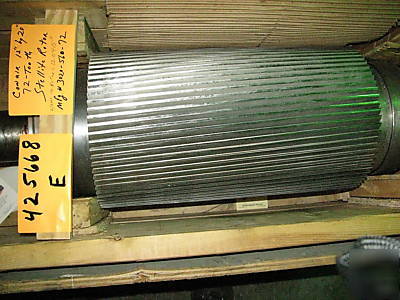 Pelletizer rotors 20 in conair jetro 72 tooth satellite