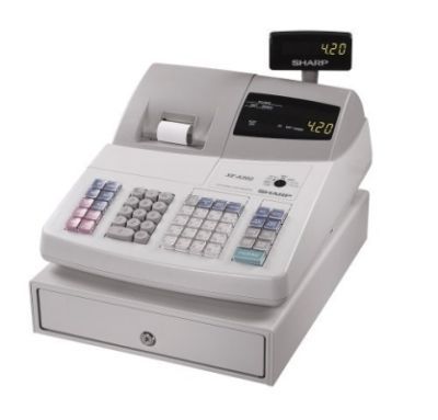 Sharp xe-A202 high speed electronic store cash register