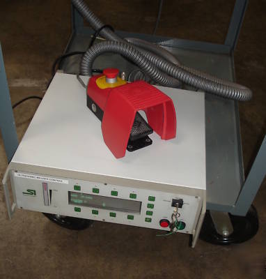 Stapla ultrasonic welding terminal press