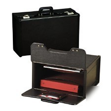 Tufide catalog case vinyl 22-1/4 x 8-3/4 x 13-1/2 bl