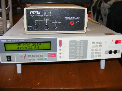 Vitrek 944I dielectric analyzer and vitrek dc-10