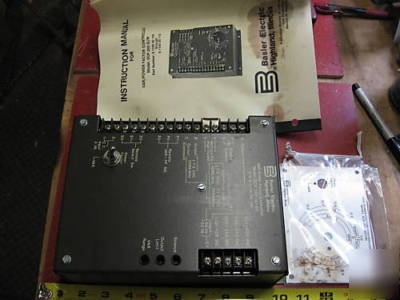  basler scp 250 var/power factor controller generator