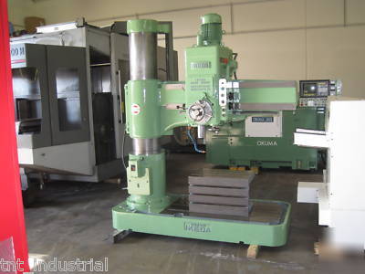  beautiful ikeda radial drill model # rm-1300 4' x 13