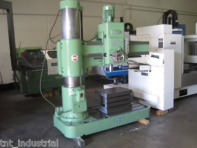  beautiful ikeda radial drill model # rm-1300 4' x 13