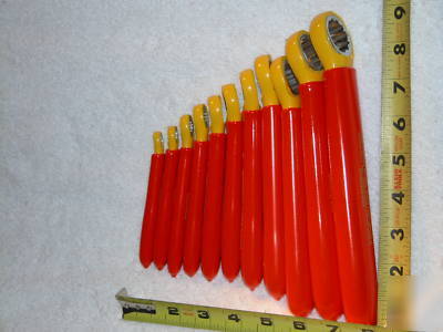 New 11-pc 1000 volt insulated box-end wrench set