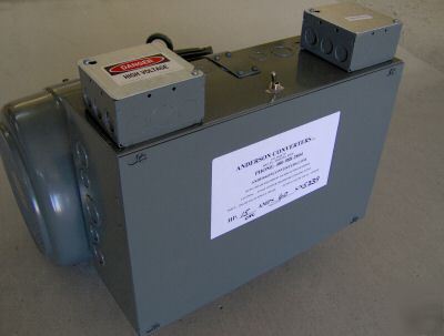 New 15 hp 3 phase converter heavy duty