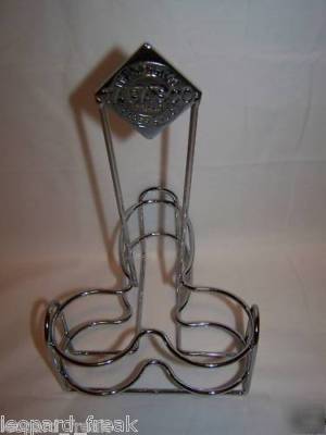New 25 restaurant tabasco condiment sauce holder caddy 