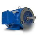 New 7.5 hp 1800 213TC 208-230/460 tefc electric motor