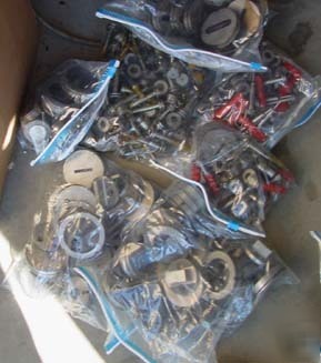 New large lot of strippit punch & die tooling 2000LBS