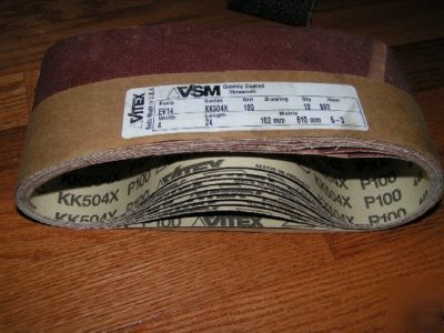 New lot of 10 vitex abrasive belt 4