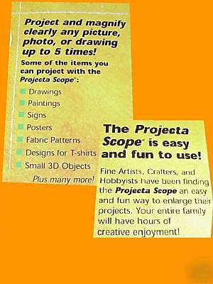 Overhead art opaque projector episcope enlarge picture