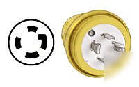 Plug, electrical 250 volts 30AMPS 3PH weathertite 