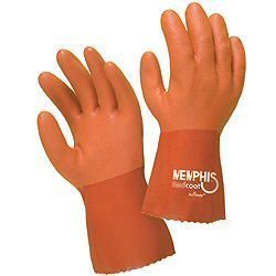 Pvc double dipped safety gloves. 10