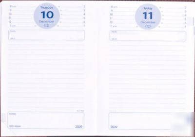 Quo vadis basic 2010-11 academic daily 4.75X6.75 black