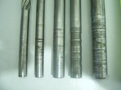 Shcs 4 flute counter bore set 5/8 1/2 3/8 5/16 1/4 used