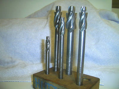 Shcs 4 flute counter bore set 5/8 1/2 3/8 5/16 1/4 used