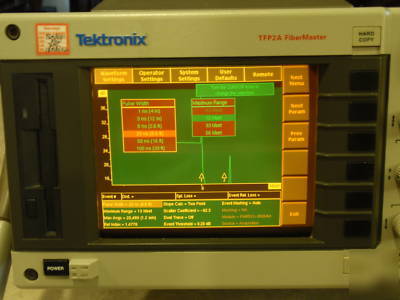 Tektronix TFP2A fibermaster otdr fiber optic tester