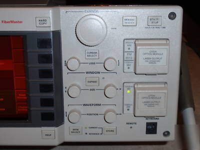 Tektronix TFP2A fibermaster otdr fiber optic tester