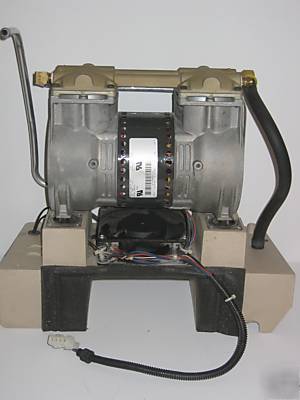 Thomas compressor vacuum pump 2619 2639 with fan aerate