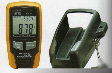Usb temperature and humidity datalogger - cem dt-172