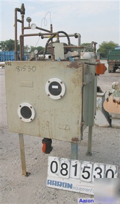 Used: stokes vacuum shelf dryer. model 338D-3, 18 squar
