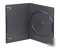 100 super slim black single dvd cases 5MM