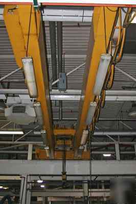 15 ton x 32' zenar double girder overhead bridge crane