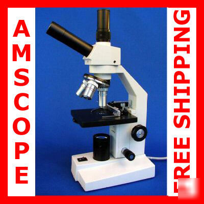 40X-800X teaching training microscope + mech. stage