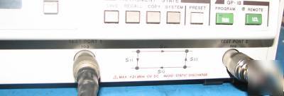 Advantest R3765C vector network analyzer 40MHZ - 3.8GHZ