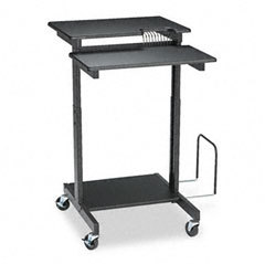 Balt web av standup workstation with cpu holder