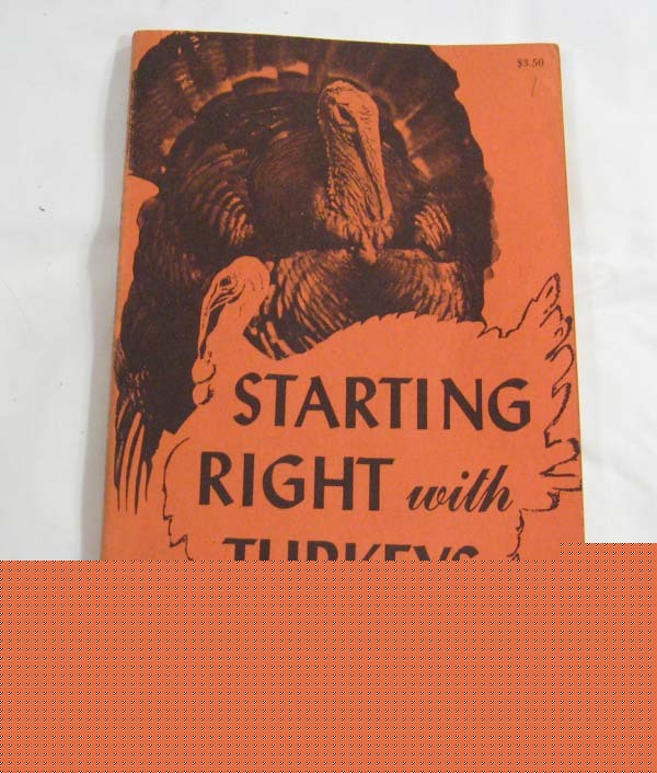 1979 starting right with turkeys by g. t. klein