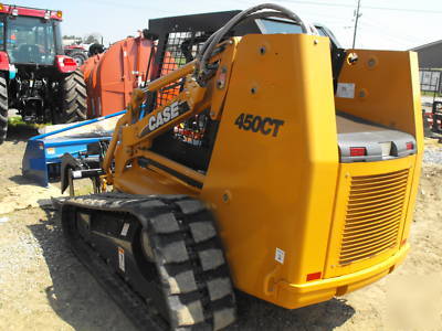 2007 case 450CT skid steer track machine