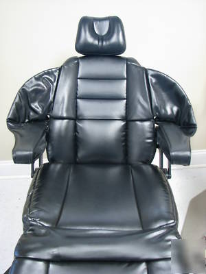 A-dec priority dental chair w/ darth vadar uph. adec