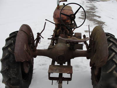 Allis chalmers wc 1947 complete tractor runs great .