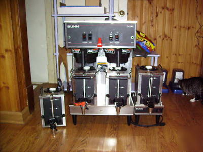 Bunn dual satellite brewer +extras 20900.0008