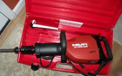 Hilti te-1500 avr demolition breaking hammer breaker