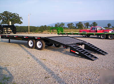 New 2010 20' plus 5' gooseneck equipment trailer